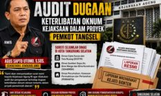 AWII Minta Kejagung Tegaskan, Audit Dugaan Keterlibatan Oknum Kejaksaan di Proyek Pemkot Tangsel