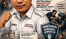 Usman, Pimpinan Redaksi Postnewstime: Kekerasan terhadap Wartawan Tidak Boleh Dinormalisasi